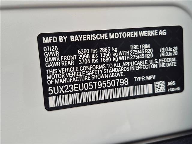 New 2026 BMW X5 xDrive40i w/ Climate Comfort Package AWD/4WD image 17