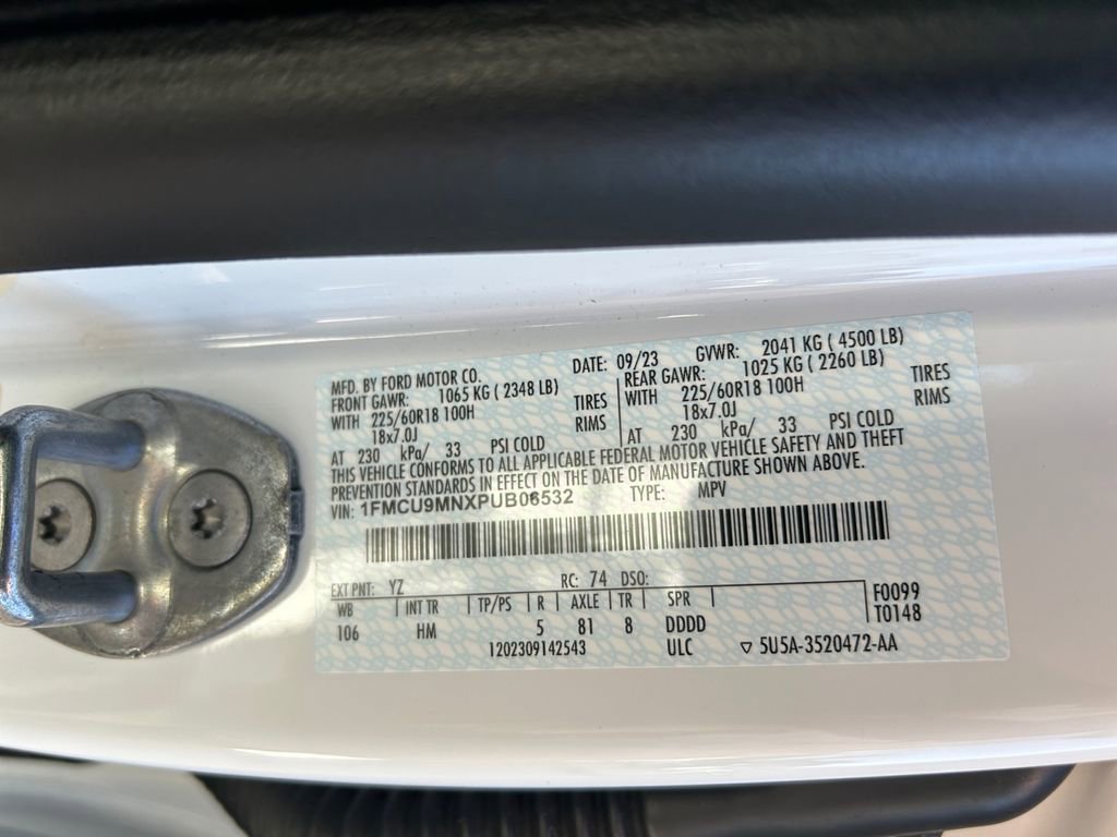 Used 2023 Ford Escape ST-Line w/ Tech Pack #1 image 35