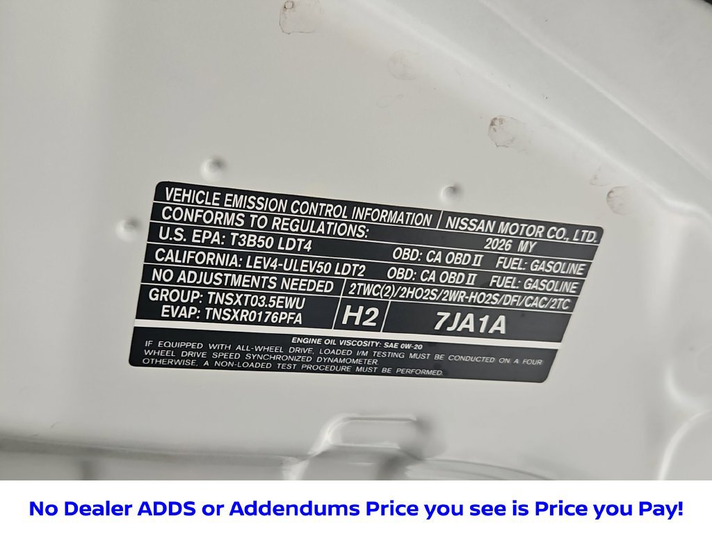 Certified 2026 Nissan Armada SV AWD/4WD image 42