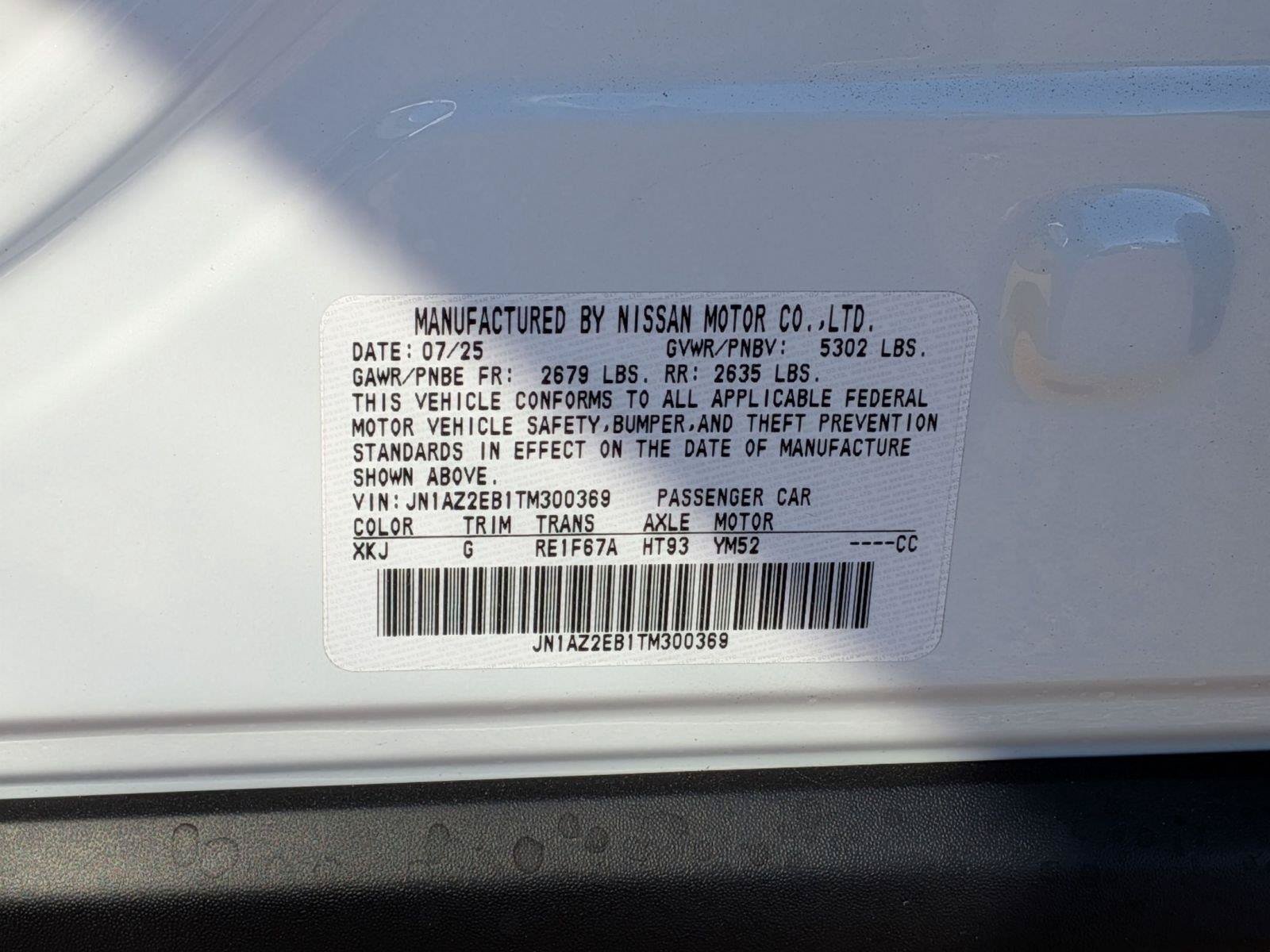 New 2026 Nissan Leaf Platinum+ w/ Cargo Package (Platinum+) FWD image 10