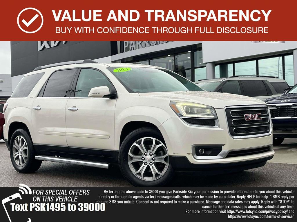 Used 2013 GMC Acadia SLT image 1