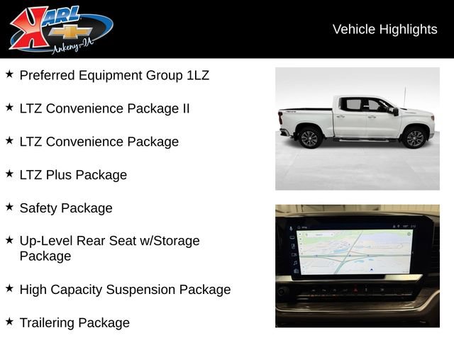 Certified 2025 Chevrolet Silverado 1500 LTZ w/ LTZ Convenience Package II AWD/4WD image 2
