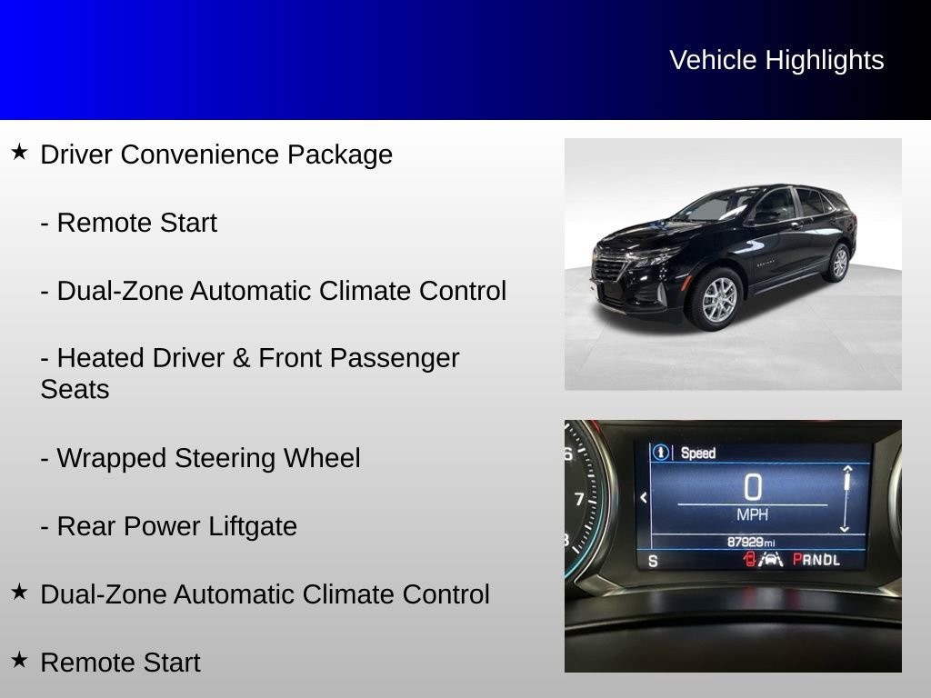 Used 2024 Chevrolet Equinox LT w/ Driver Convenience Package AWD/4WD image 8