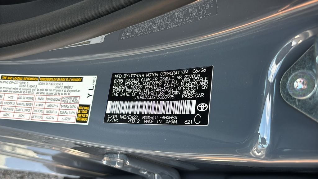New 2026 Toyota Prius Plug-In Hybrid w/ Limited Premium Package FWD image 30