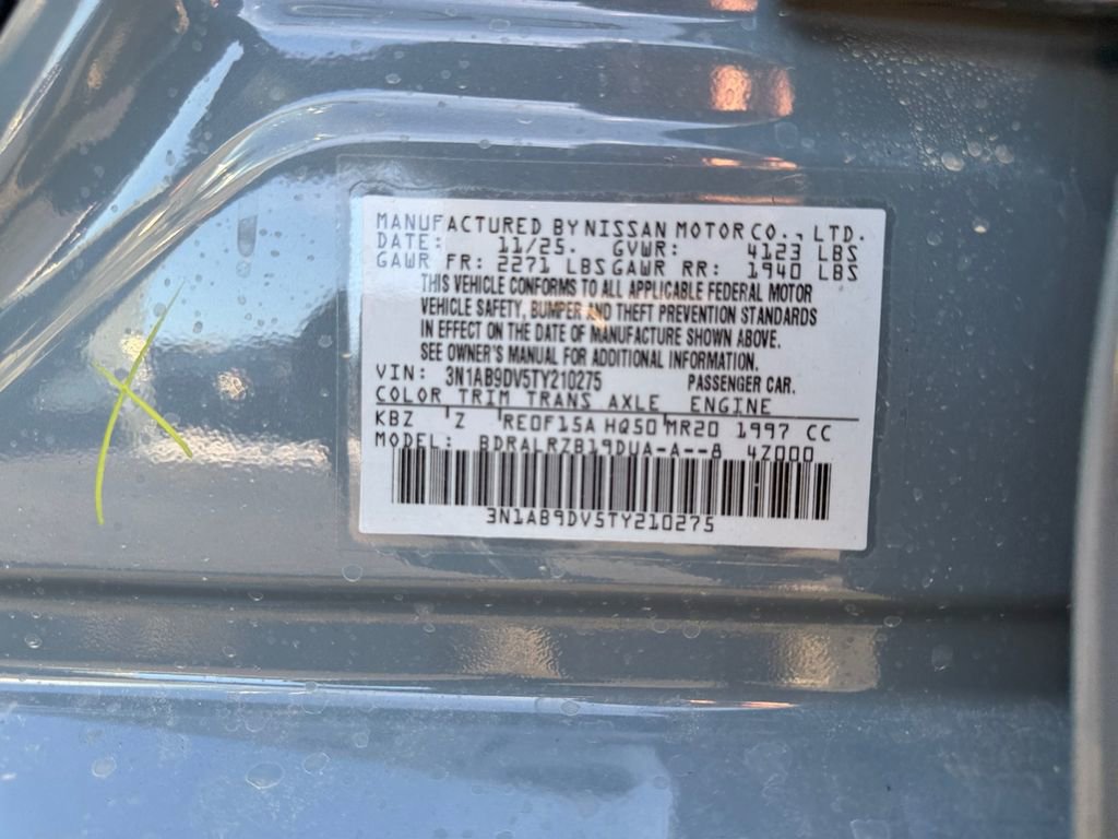 New 2026 Nissan Sentra SR w/ SR All Weather Package FWD image 24