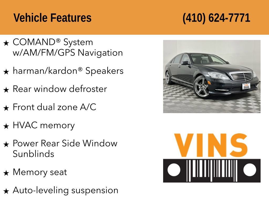 Used 2011 Mercedes-Benz S 550 4MATIC image 5