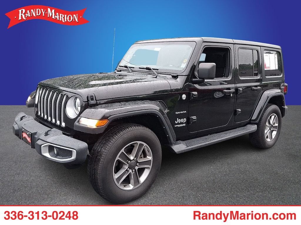 Used 2022 Jeep Wrangler Unlimited Sahara AWD/4WD image 1