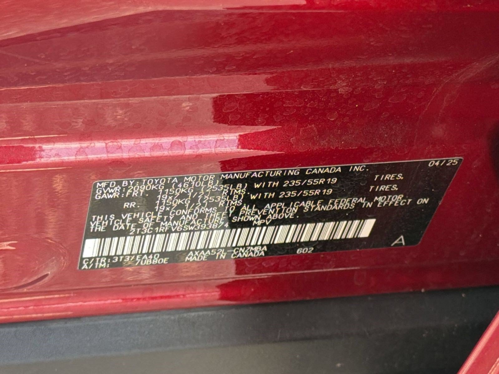 Certified 2025 Toyota RAV4 XLE Premium w/ Weather Package FWD image 27