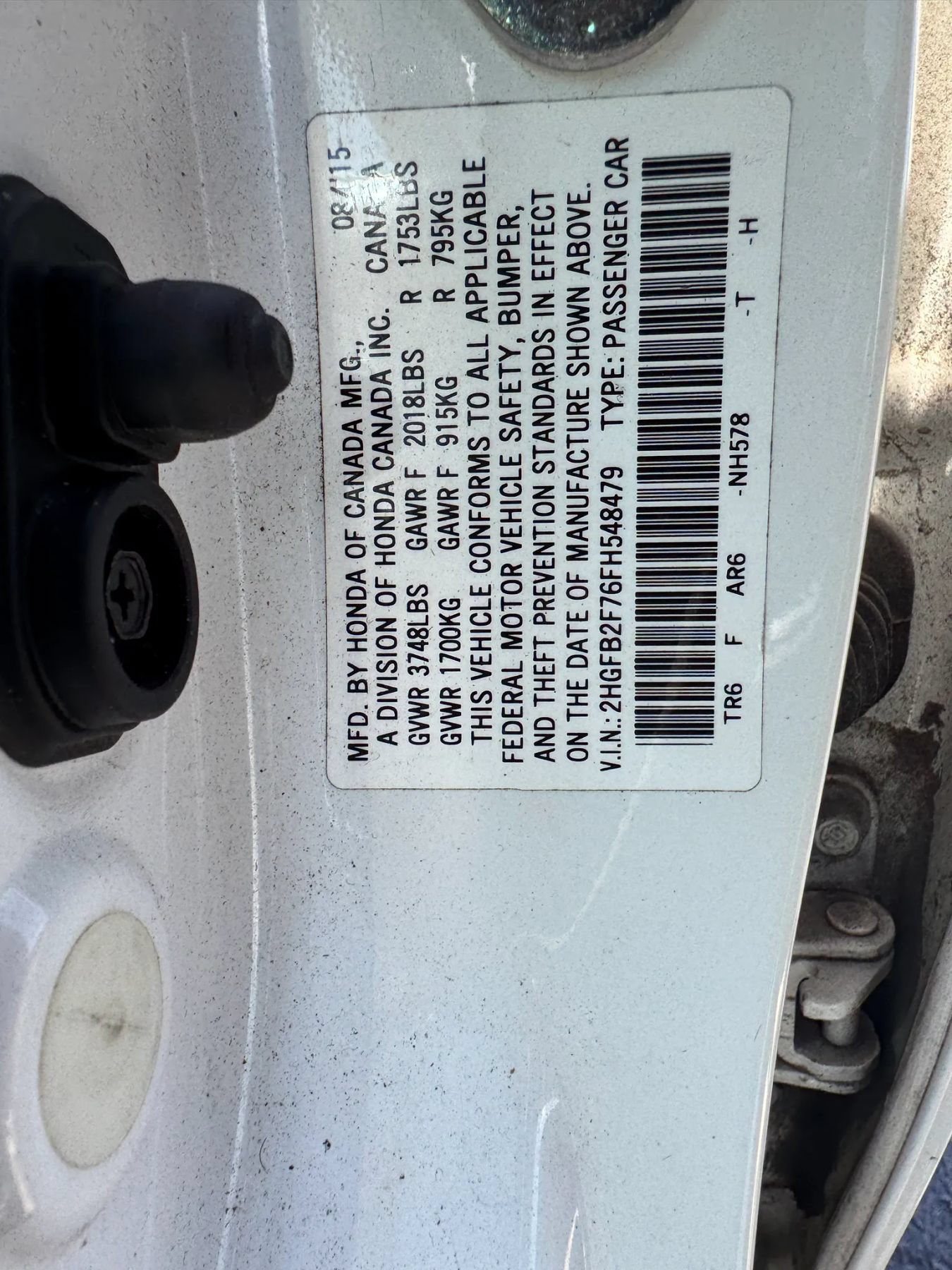 Used 2015 Honda Civic Touring image 29