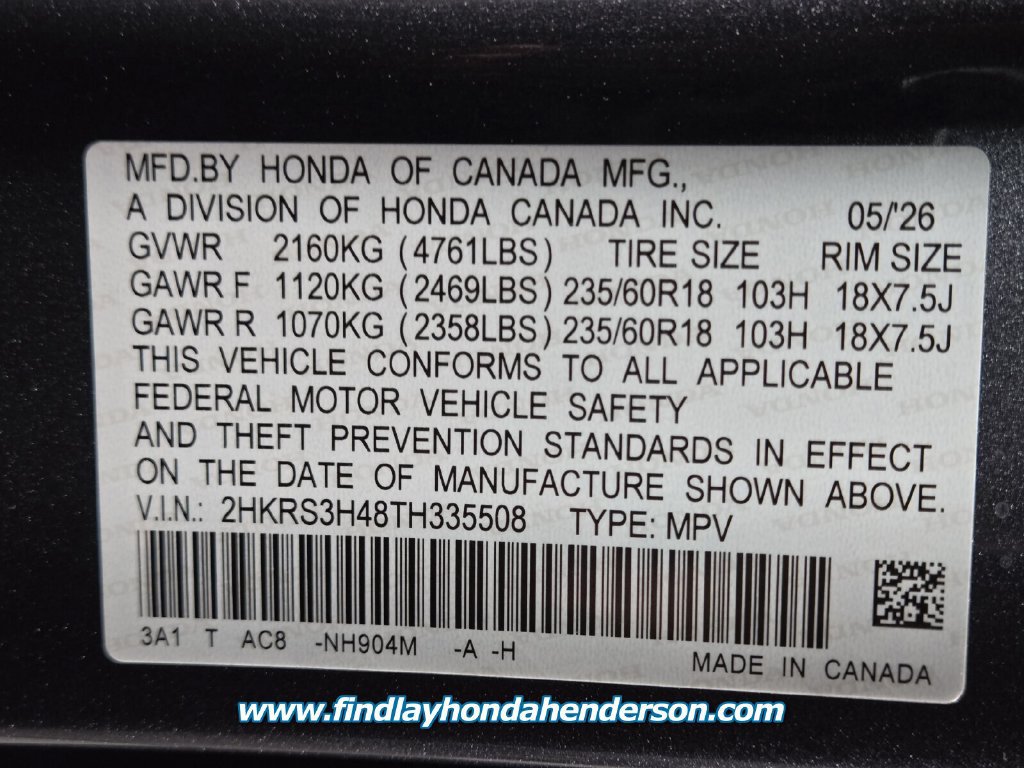 Certified 2026 Honda CR-V EX image 14
