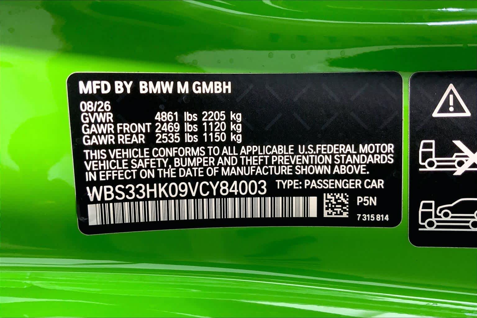 New 2027 BMW M4 xDrive Competition AWD/4WD image 21