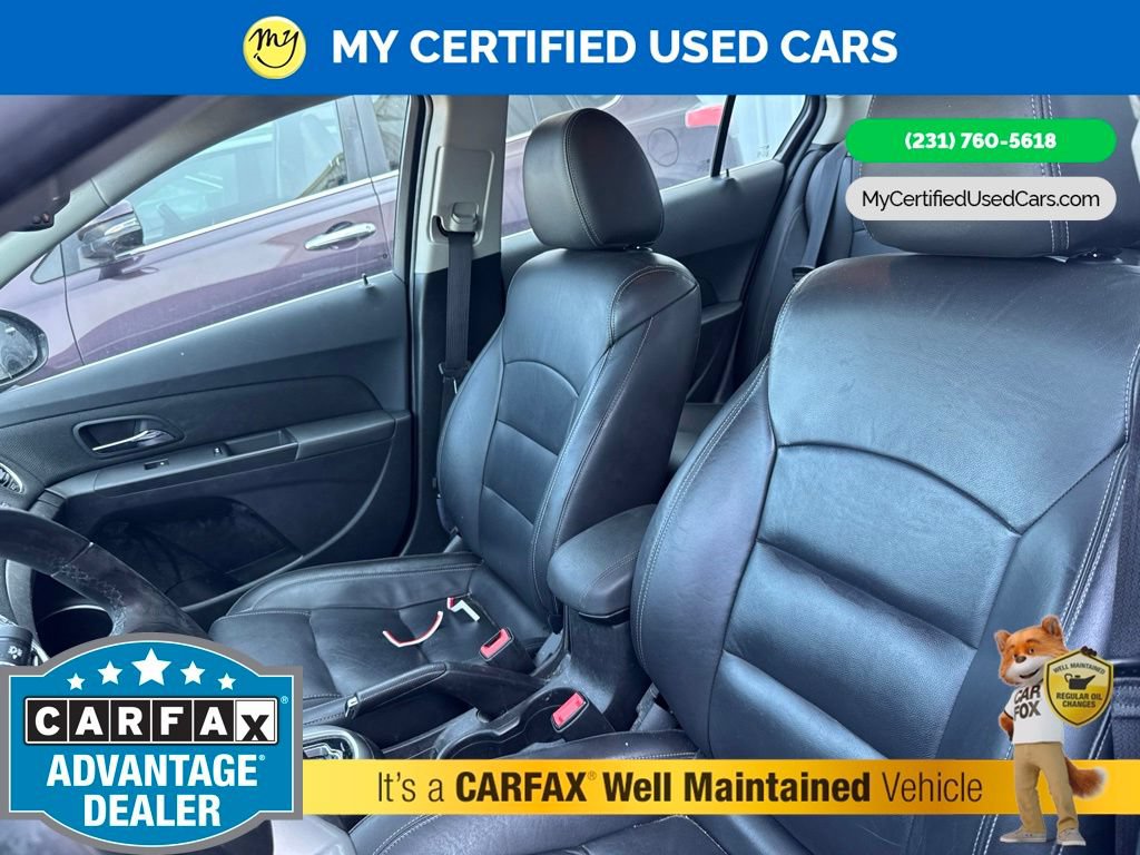 Used 2016 Chevrolet Cruze LT w/ Sun, Sound and Sport Package FWD image 7