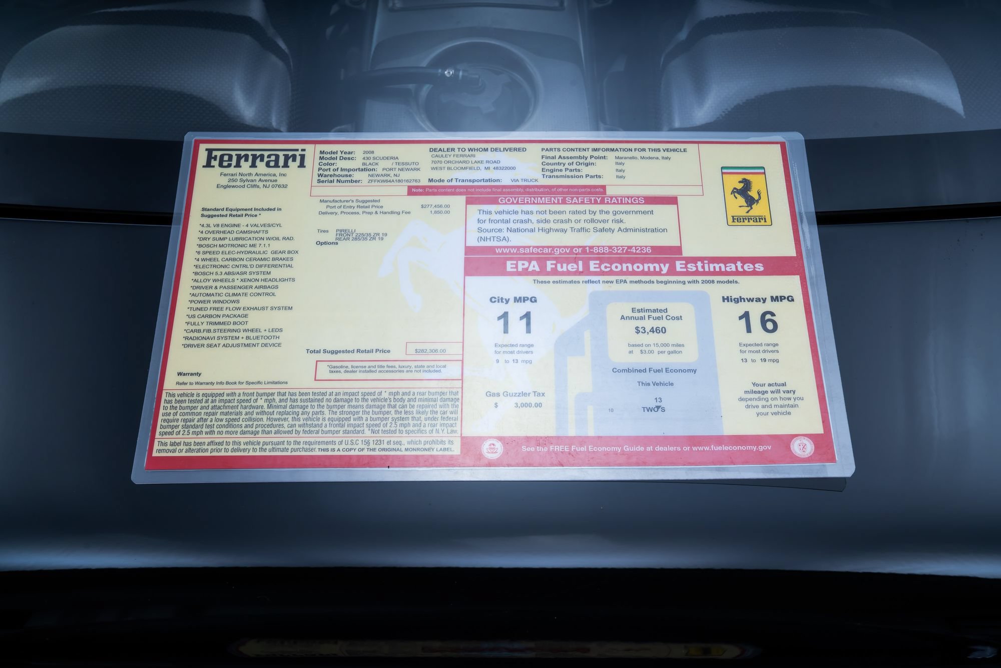Used 2008 Ferrari F430 Scuderia RWD image 28