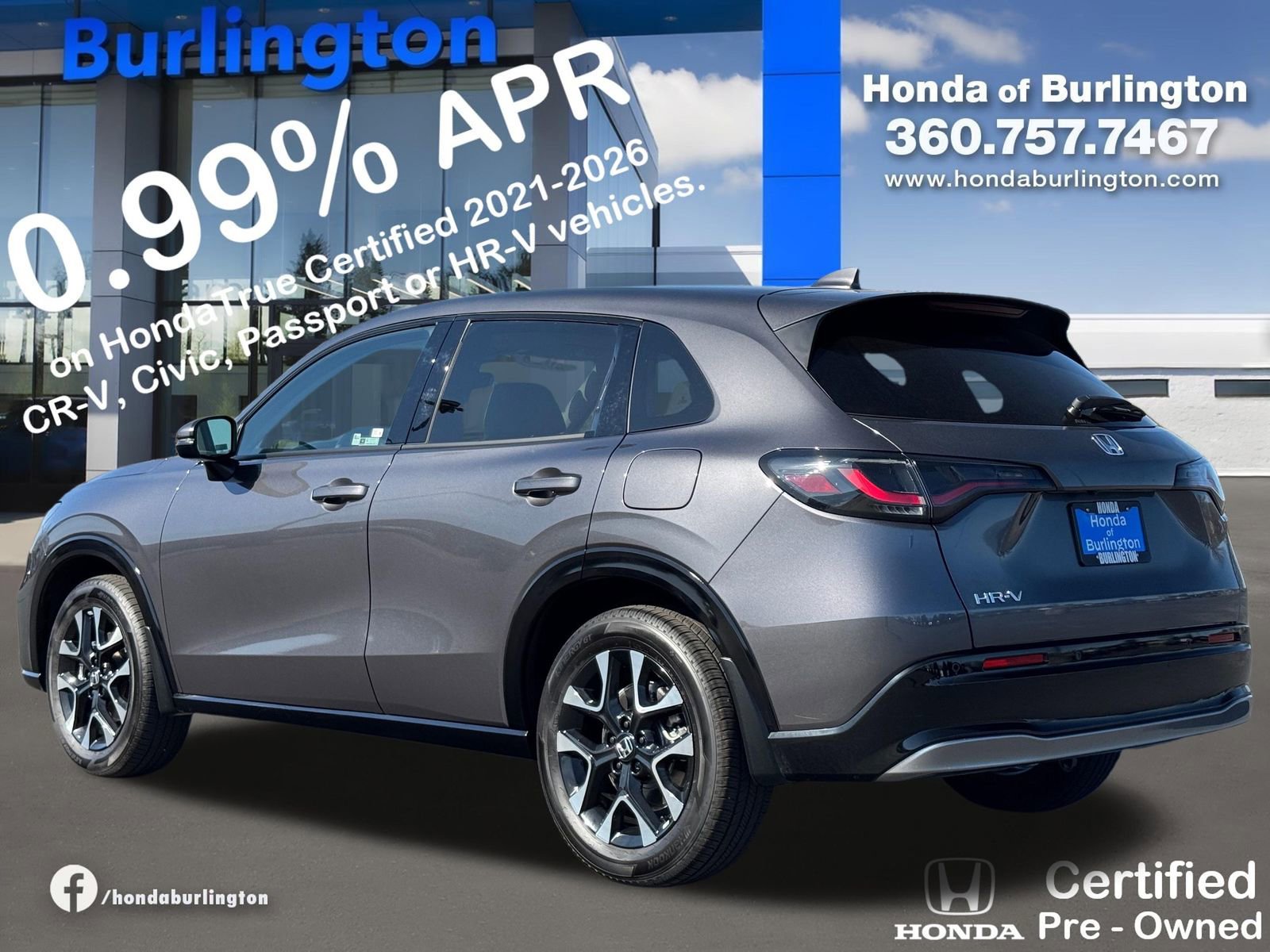 Certified 2026 Honda HR-V EX-L image 4