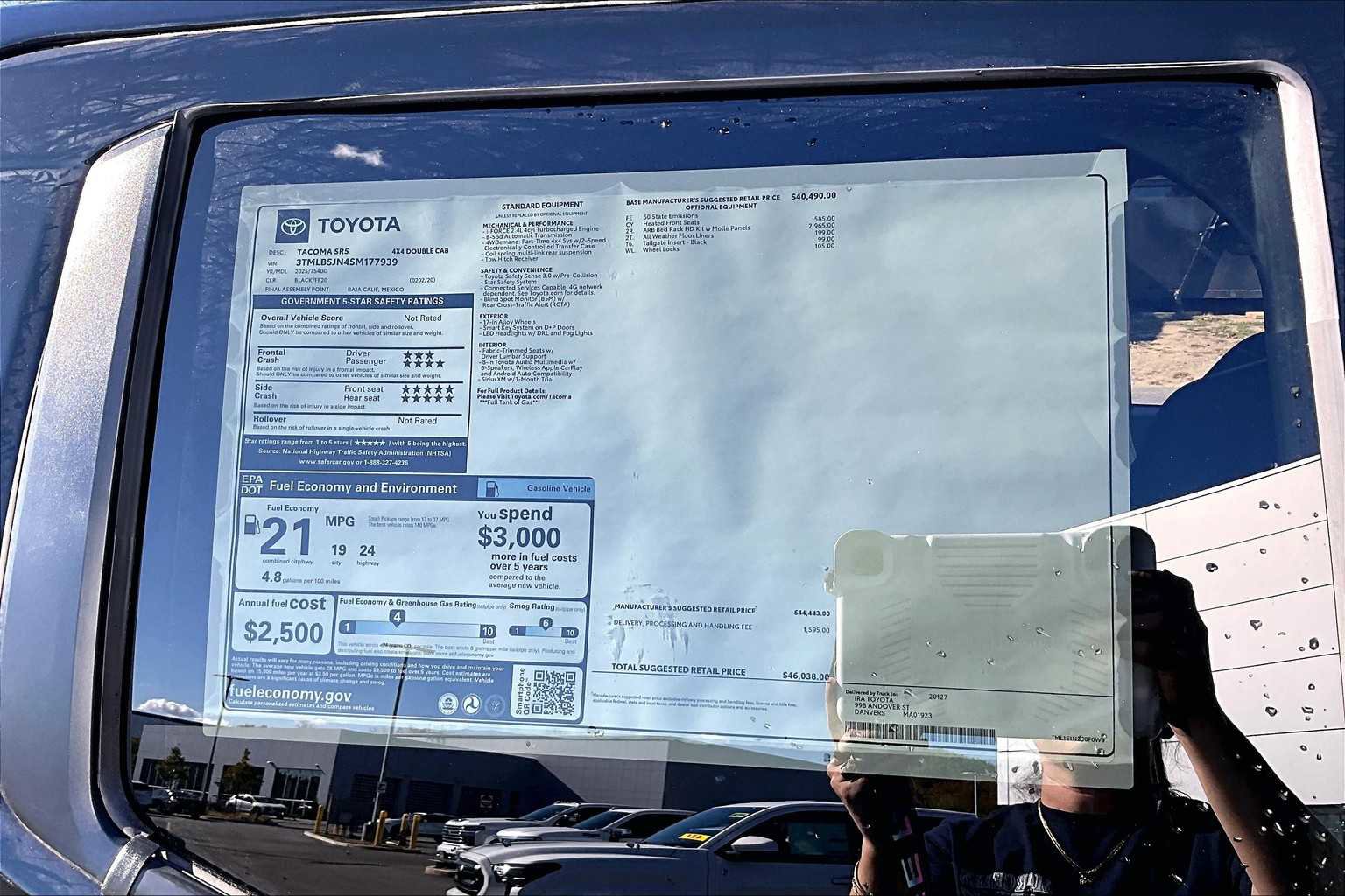 New 2025 Toyota Tacoma SR5 image 21