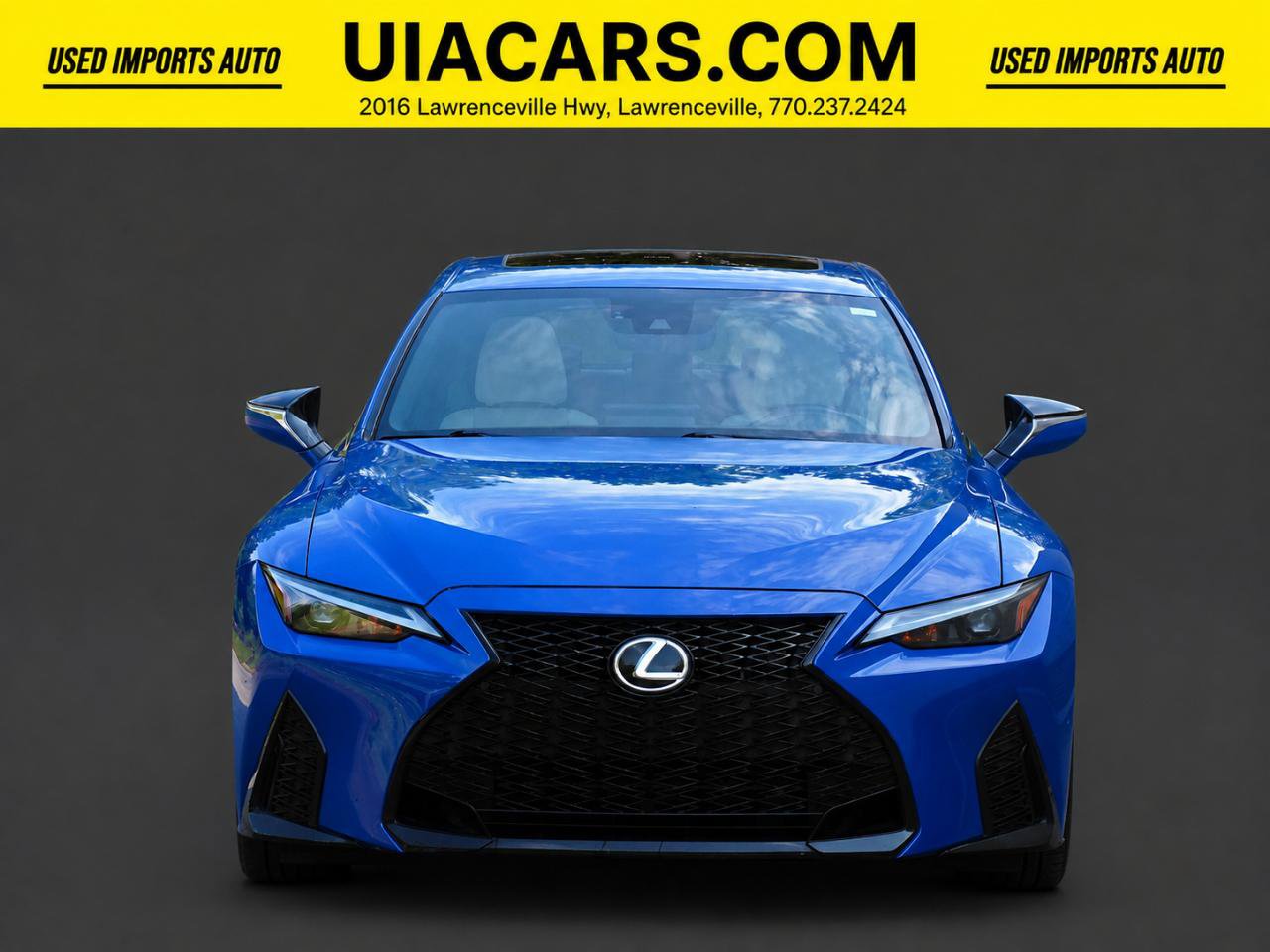 Used 2021 Lexus IS 350 F Sport w/ Accessory Package RWD image 3