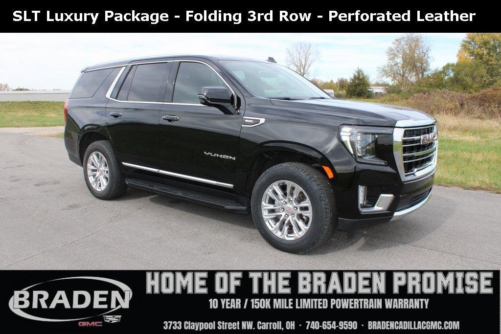 Used 2021 GMC Yukon SLT w/ SLT Premium Package image 1