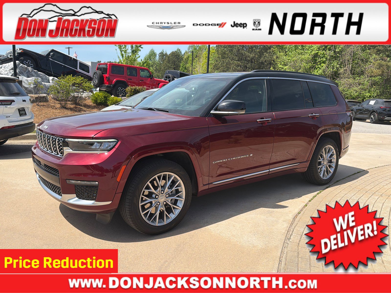 Used 2025 Jeep Grand Cherokee L Summit w/ Advanced Protech Group IV image 1