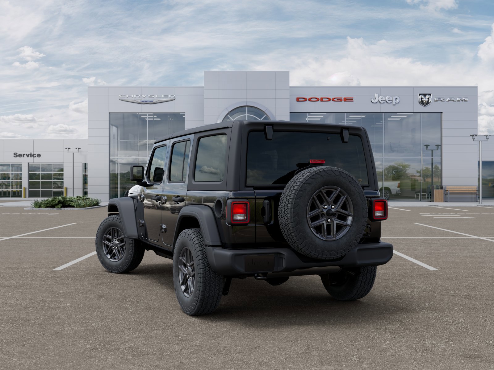 New 2025 Jeep Wrangler Unlimited Sport image 3