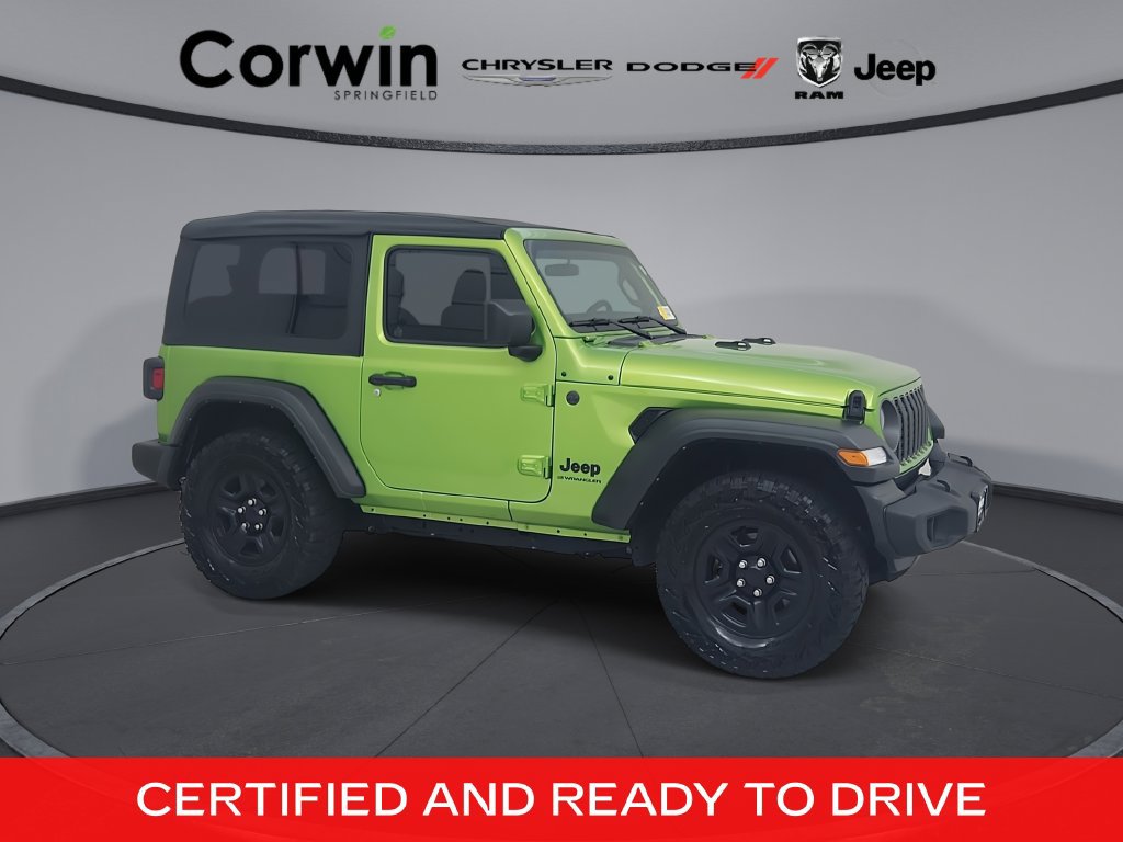 Certified 2025 Jeep Wrangler Sport