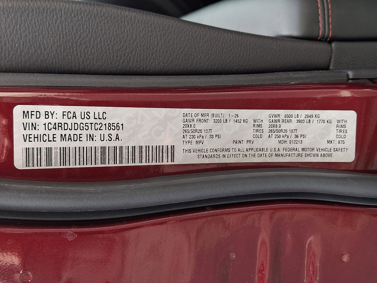 New 2026 Dodge Durango GT AWD/4WD image 17