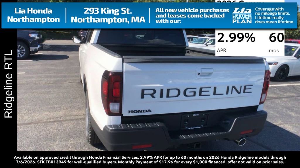 New 2026 Honda Ridgeline RTL image 7