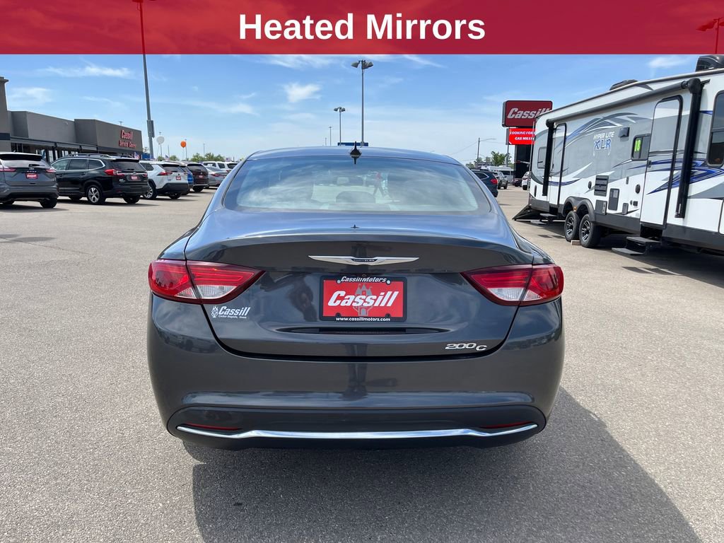 Used 2015 Chrysler 200 C w/ Navigation & Sound Group I FWD image 4