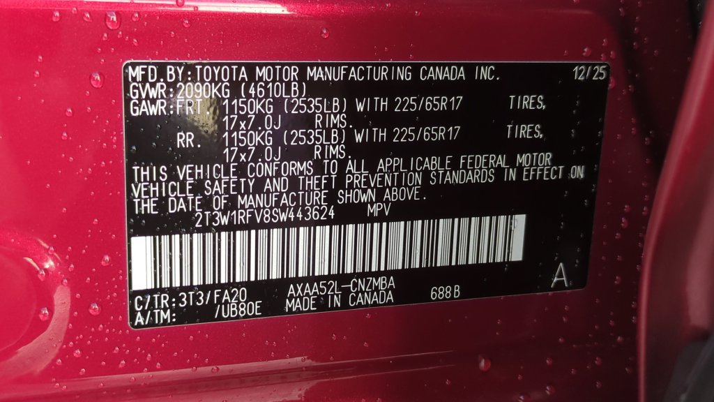 Used 2025 Toyota RAV4 XLE w/ Convenience Package FWD image 25