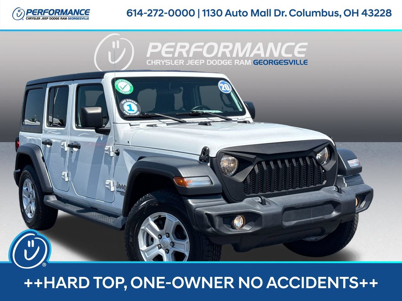 Used 2020 Jeep Wrangler Unlimited Sport w/ Cold Weather Group