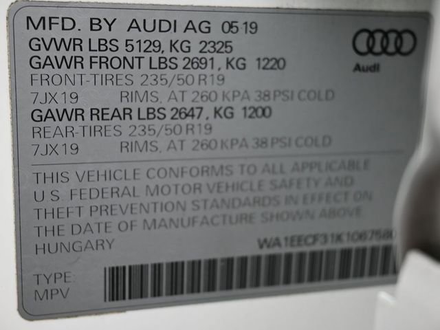 Used 2019 Audi Q3 2.0T Premium Plus w/ Premium Plus Package AWD/4WD image 7