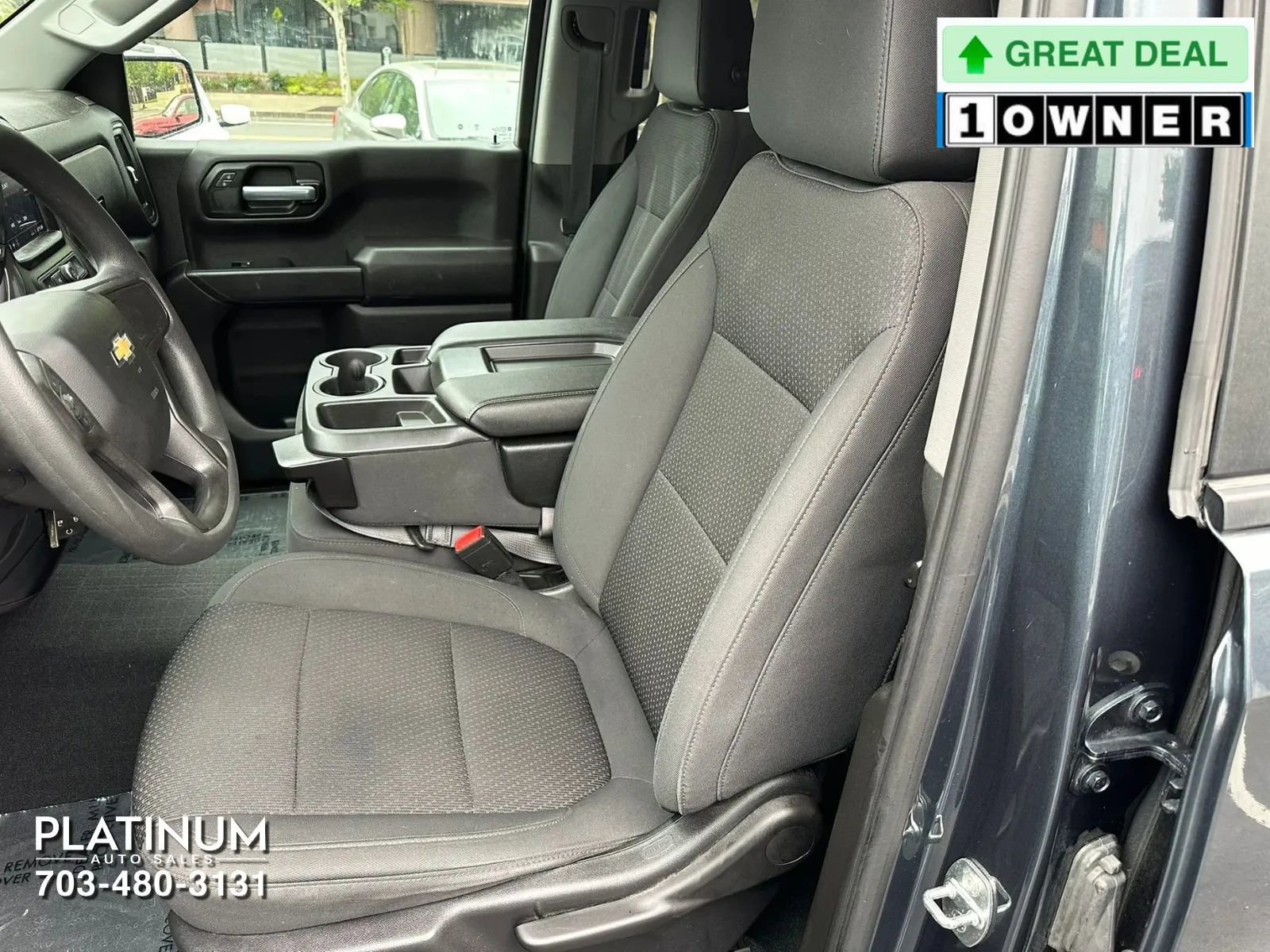 Used 2021 Chevrolet Silverado 1500 Custom w/ LPO, Dark Essentials Package AWD/4WD image 13