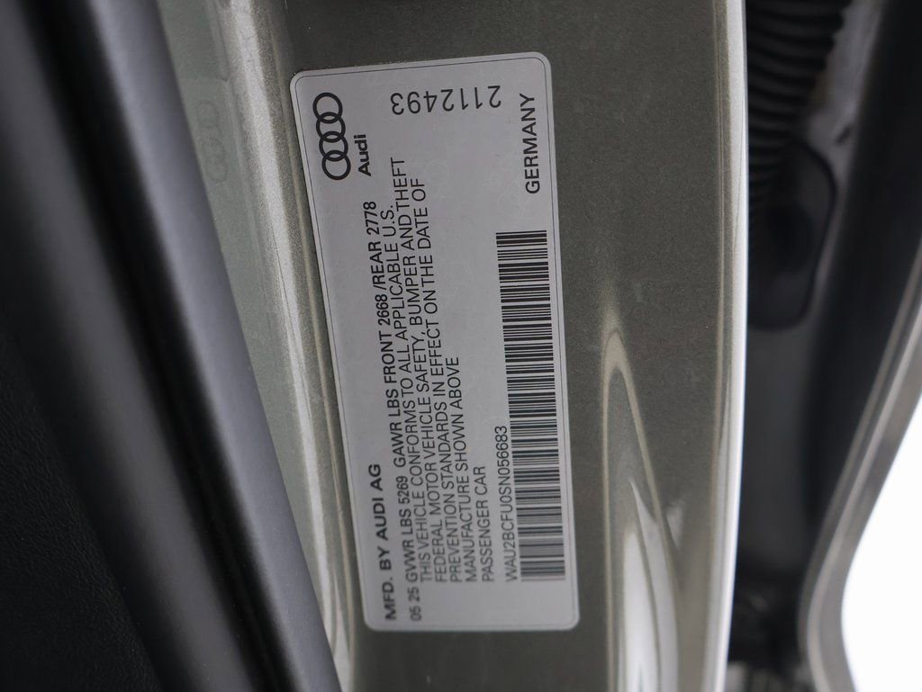 Used 2025 Audi A5 2.0T Premium Plus Sedan w/ Premium Plus image 3