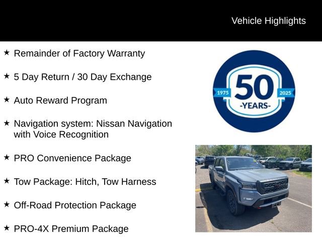 Used 2023 Nissan Frontier PRO-4X w/ Pro-4X Premium Package AWD/4WD image 5