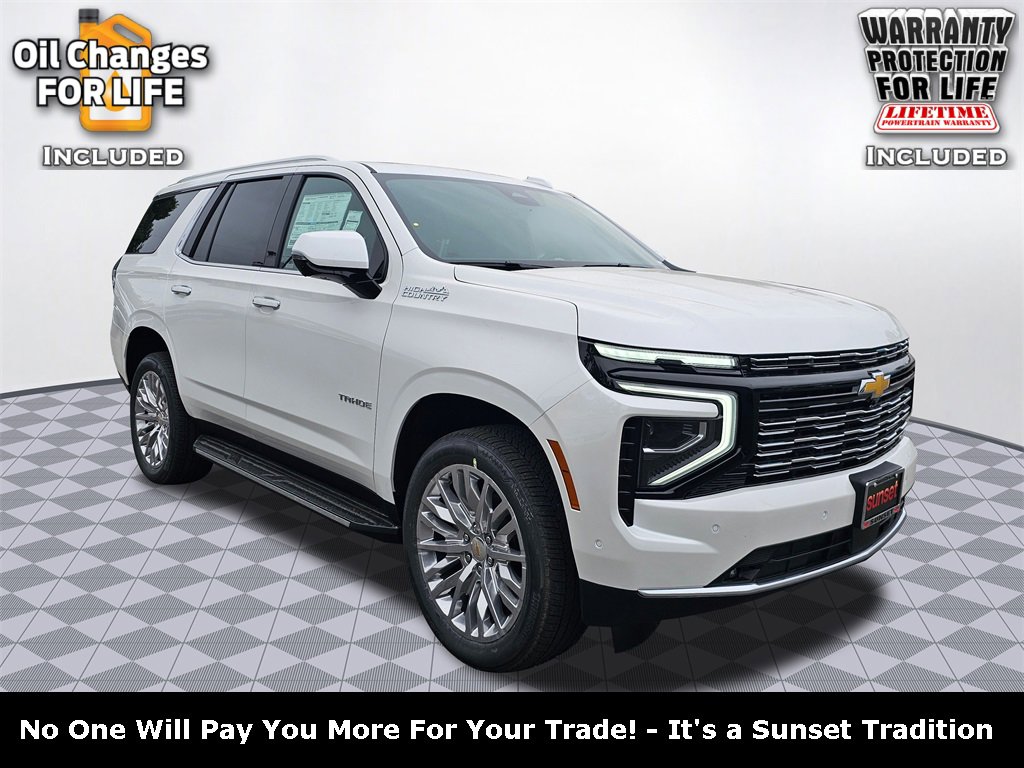 New 2025 Chevrolet Tahoe High Country w/ Sun And Tow Package
