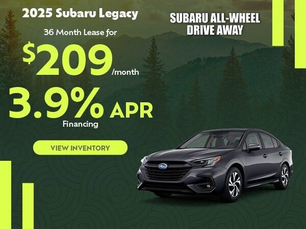 New 2025 Subaru Legacy Premium