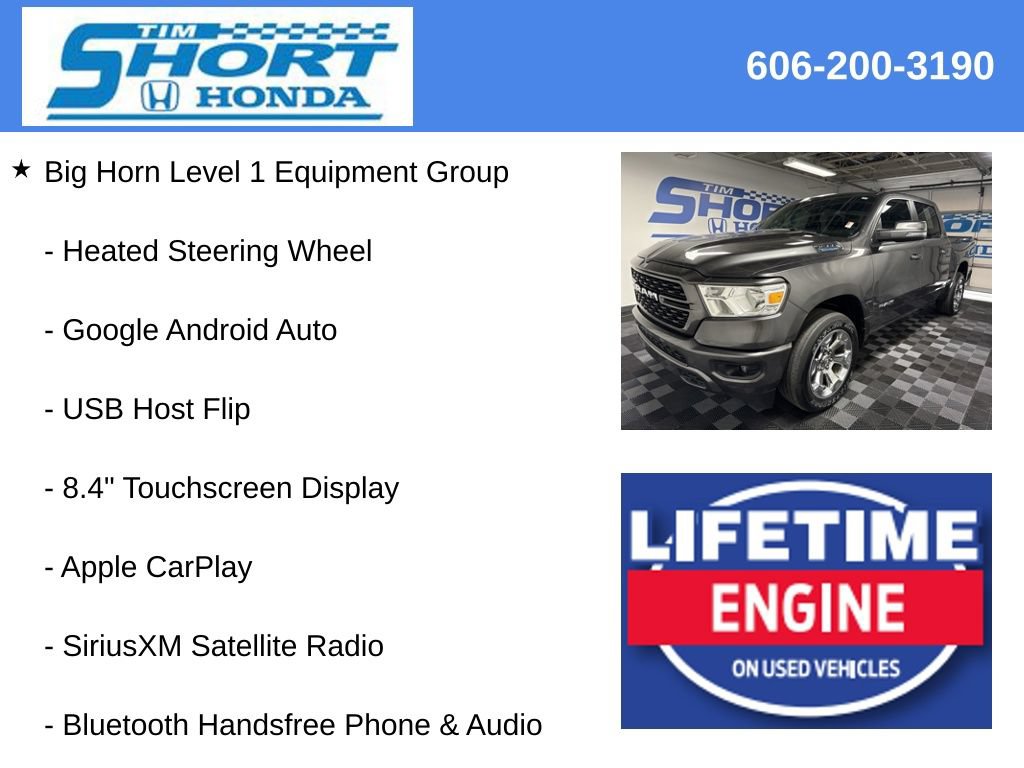 Used 2023 RAM 1500 Big Horn AWD/4WD image 17