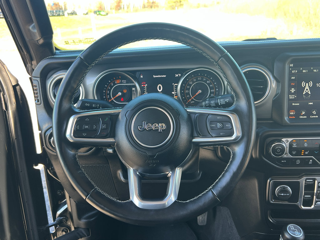 Used 2021 Jeep Wrangler Unlimited Sahara w/ Uconnect 4C Nav & Sound Group image 34