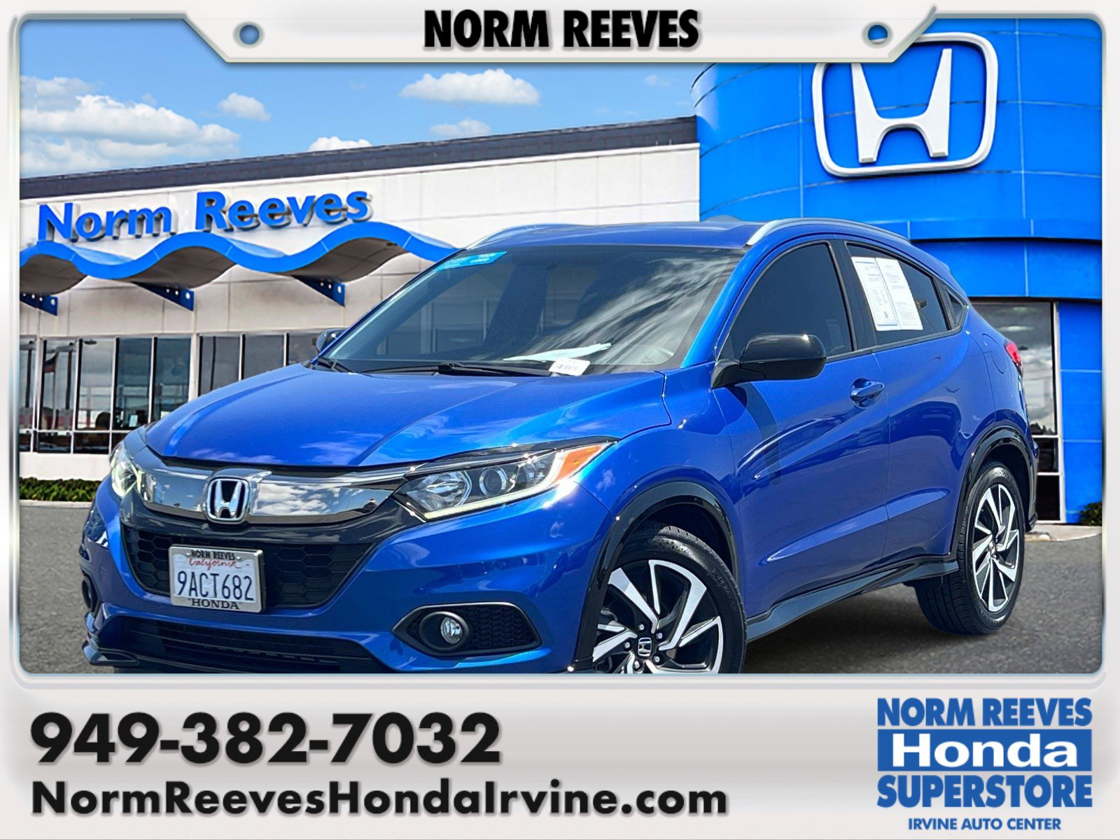 Used 2019 Honda HR-V Sport