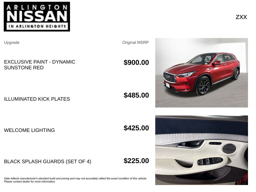 Used 2022 INFINITI QX50 Autograph image 4