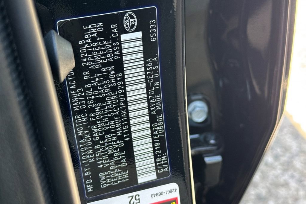 Certified 2023 Toyota Camry SE w/ Blackout Package (TMS) image 26