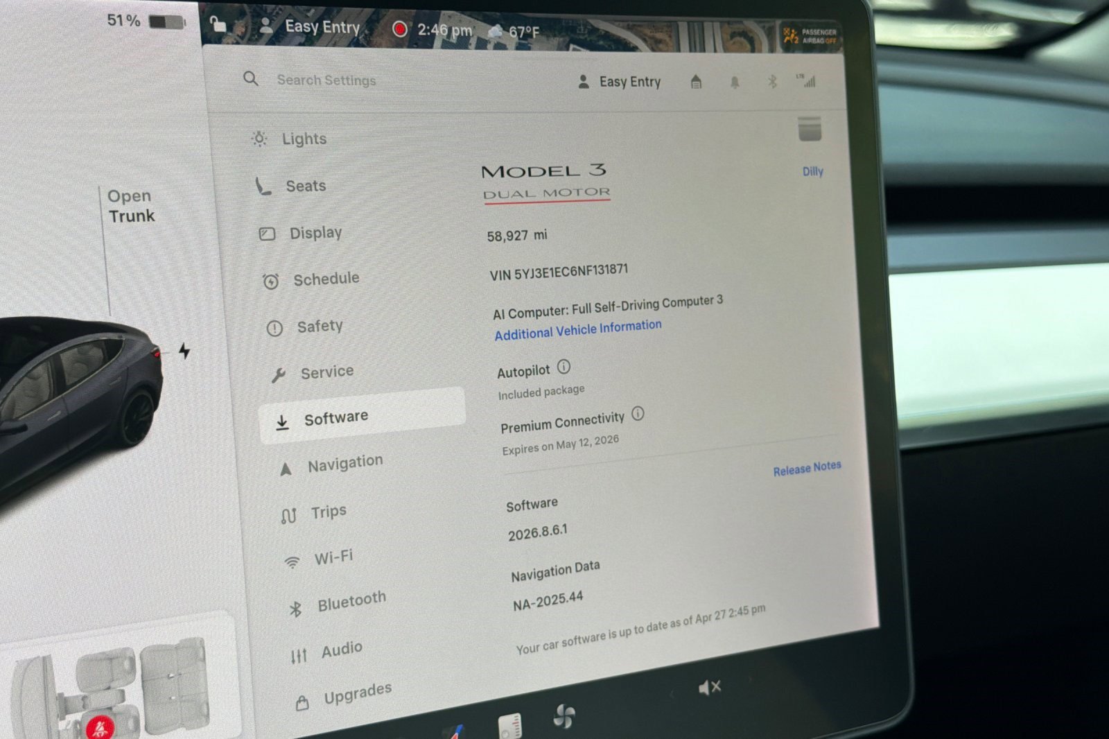 Used 2022 Tesla Model 3 Performance AWD/4WD image 37