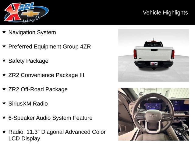 Certified 2024 Chevrolet Colorado ZR2 w/ ZR2 Convenience Package III image 2