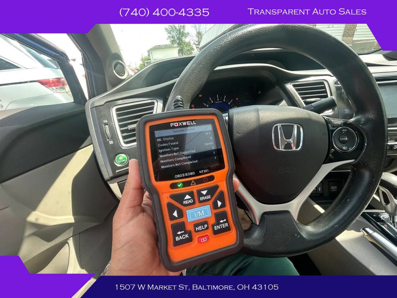 Used 2015 Honda Civic EX image 19