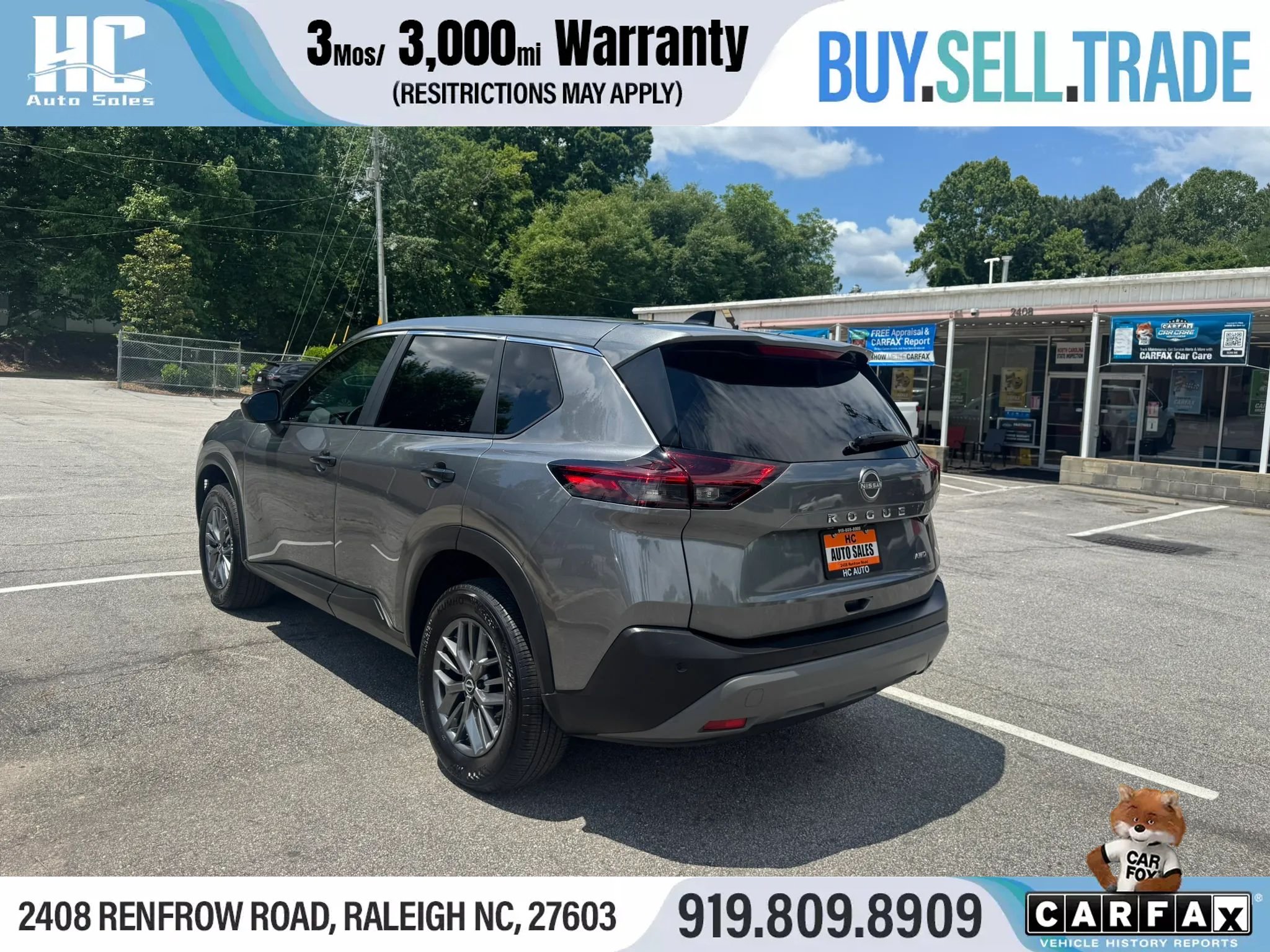 Used 2023 Nissan Rogue S AWD/4WD image 3