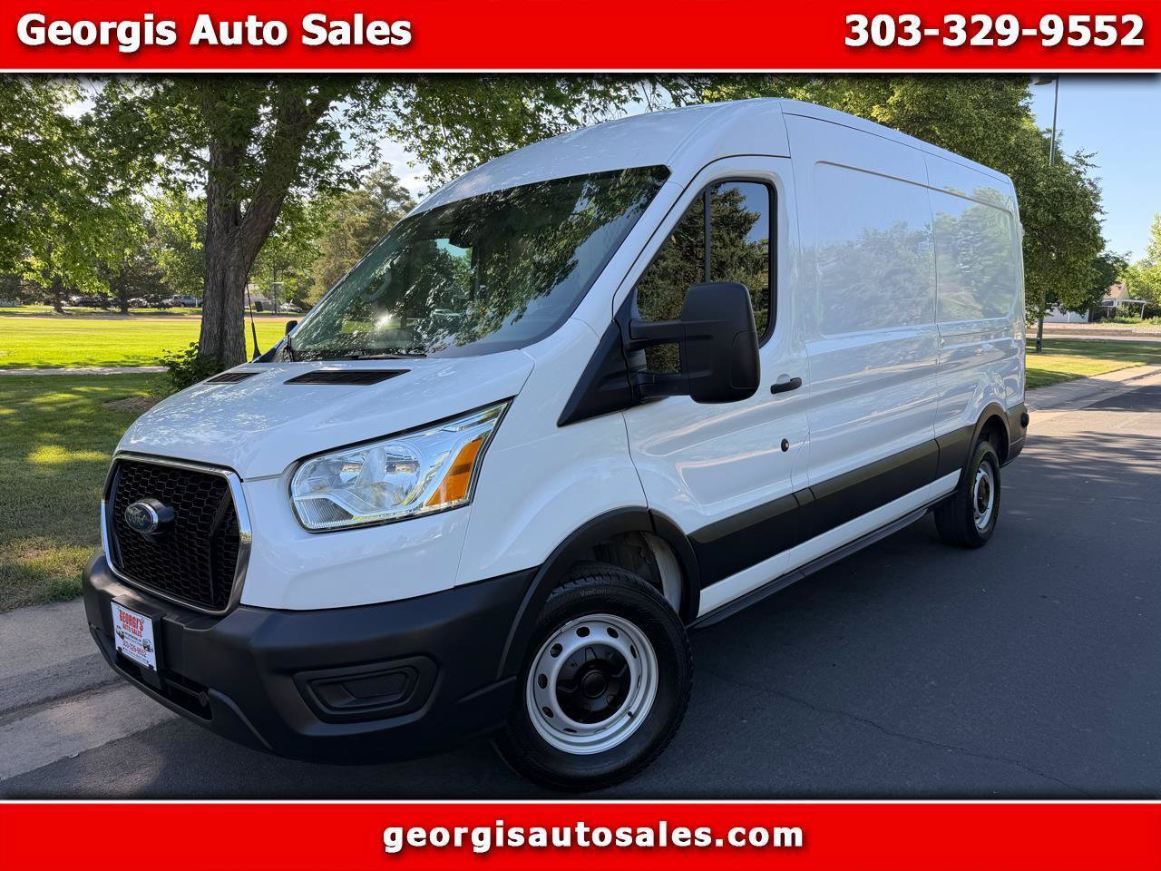 Used 2023 Ford Transit 250 Medium Roof w/ Load Area Protection Package RWD image 1