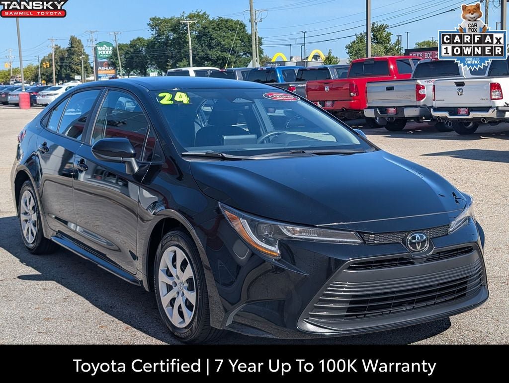 Certified 2024 Toyota Corolla LE