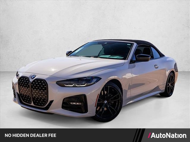 Used 2022 BMW 430i xDrive Convertible w/ M Sport Package AWD/4WD video 1