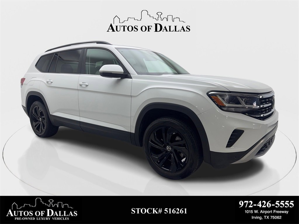 Used 2022 Volkswagen Atlas SE w/ Panoramic Sunroof Package