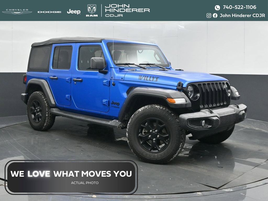 Certified 2022 Jeep Wrangler Unlimited Sport video 1