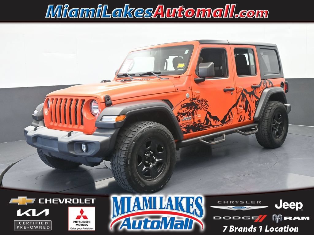 Used 2018 Jeep Wrangler Unlimited Sport